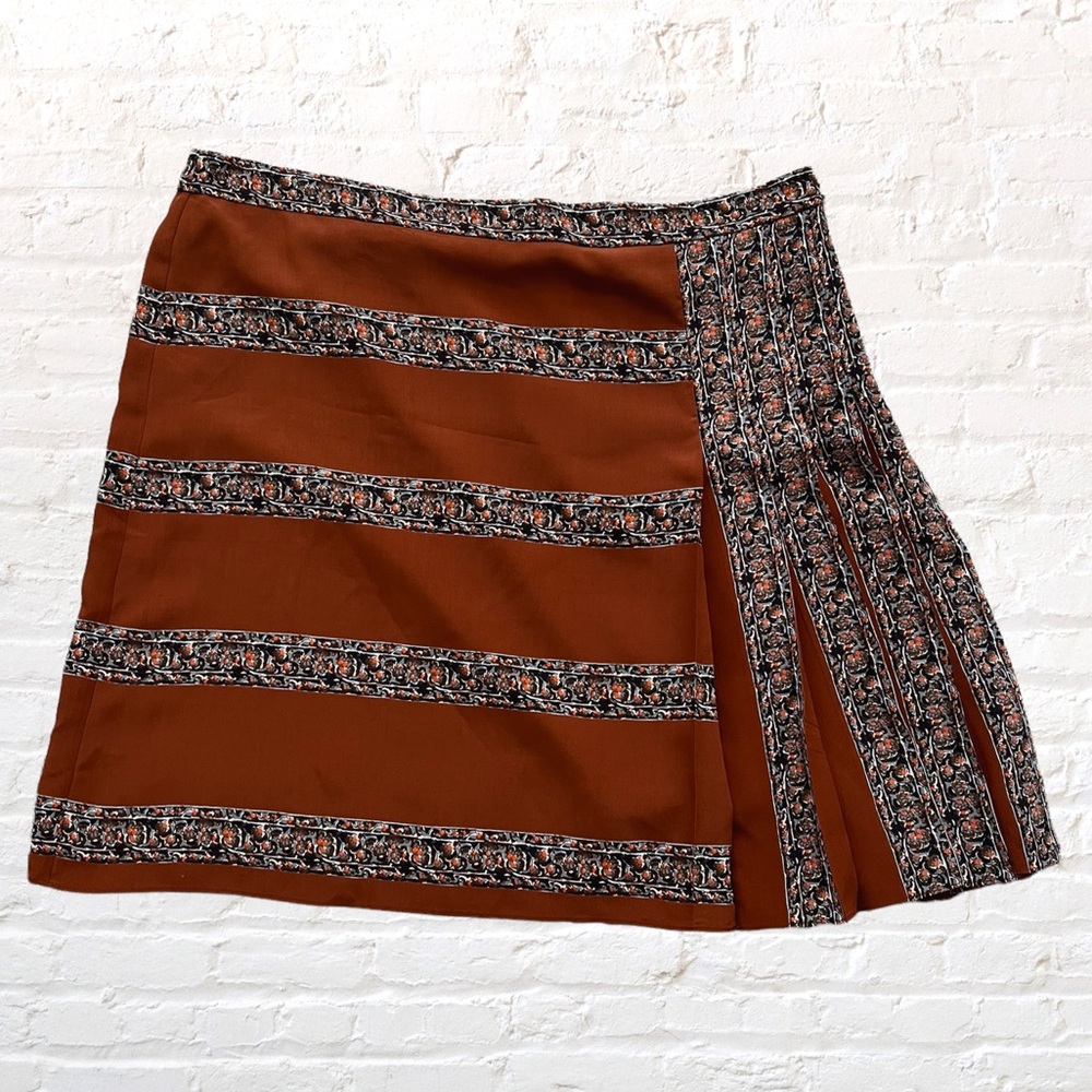 🆕 Tory Burch accordion pleat silk skirt